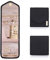 bagsmart Travel Jewellery Organiser Roll Foldable Jewelry Case for Journey-Rings, Necklaces, Bracelets, Earrings,Small-Black