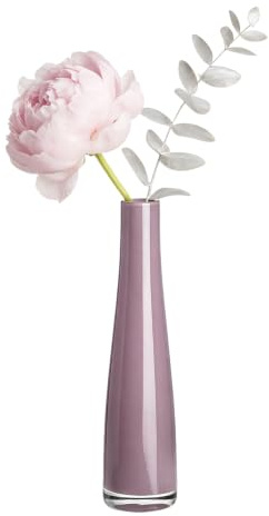 Vase à bourgeons en verre soufflé à la main - Vase à tige unique - Vase floral décoratif pour fête de mariage, centre de table, décoration de bureau à domicile
