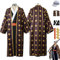 bbganlian Anime One Piece Trafalgar D Water Law Cosplay Kostüm Outfit Wano Kuni Country Uniform Komplettes Set Halloween Party Karneval Dress Up Anzug mit Ohrringen Hut für Männer (L)