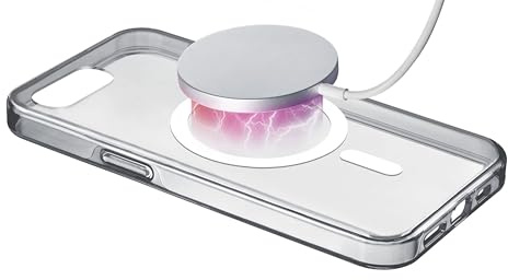 cellularline Clear MAG Transparent Hard Case Kompatibel mit iPhone 16E Hülle | Ultra robust | Gummirahmen | Anti-Vergilbung | MilitaryTest zertifizierter Schutz | Kompatibel mit MagSafe®