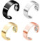Carreneu 4 Stück Kupfer Magnetring,Anti Schnarch Ring,Generisch Magnetringe Damen,Lymphdrainage Magnetring,Ultrastarke Magnete,Einstellbare Größe,Stilvoll Und Elegant,für Frauen Männer