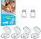 Robofun 8 Pièces Pince Nez Anti Ronflement, Clip de Nez en Silicone Magnétique, Dispositifs Snti-Ronflement Réutilisable, Dilatateur Nasal