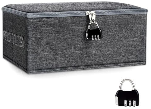 organizer con chiusura, Scatola con serratura a combinazione