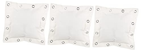 HEMOTON 3 Sets Boxwand Wand Schlagpratzen Und Pads Handschuh Boxpolster Sparring Männer Wand Boxpolster Wandmontierter Boxsack Boxwandpolster Boxsack Kickpolster Canvas Weiß