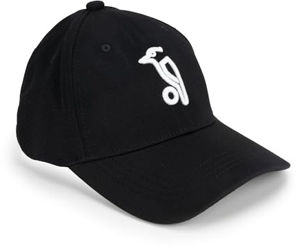 Kookaburra Drift Cap Baseballkappe, Schwarz, Einheitsgröße Unisex-Erwachsene