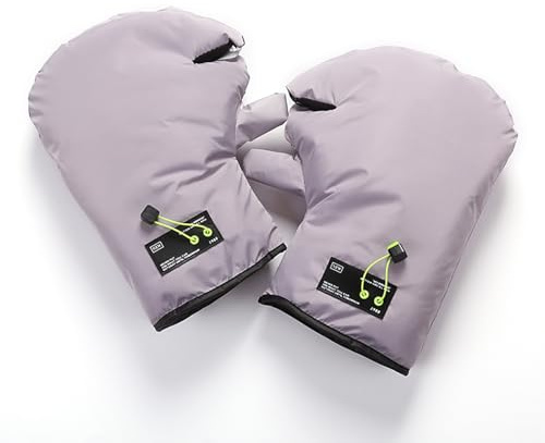 ZHSDMB Manchon Moto pour Peugeot Django 125 2015-2023, Doublure Intérieure Antivent Manchon Scooter Imperméables pour Hiver pour Temps Froid,C