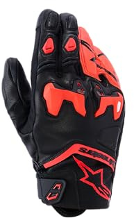 Alpinestars SP-R Tech Motorrad Handschuhe, schwarz/rot, M