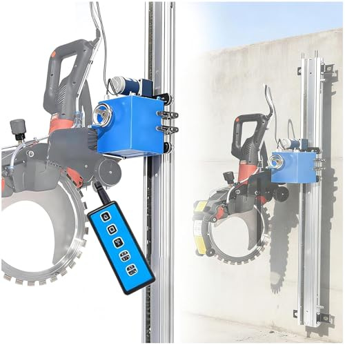 Concrete Cutting Guide Rail, Circular Saw Track Guide for Ring Saw, Auto-Walking Cutting Track for Floors & Walls, 3m/9.8ft