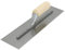 16 X 4 Glättkelle - Gebogener Holzgriff