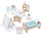 Le Toy Van - Wooden Doll House Daisylane Children's Bedroom Age 3+ Play Set For Dolls Houses | Dolls House Furniture Sets - Suitable For Ages 3+