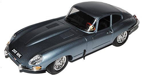 Bburago Jaguar E-Type Coupe Silber Grau 1961-1974 18-12044 1/18 Modell Auto