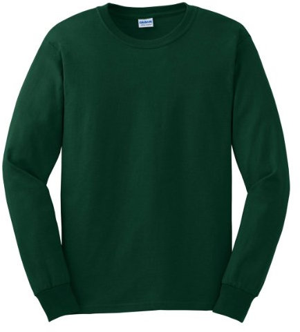 Gildan Men's Double Needle Rib Knit T-Shirt - -