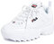 Fila Hombres Fashion Sneakers Weiss Groesse 10 US /44 EU