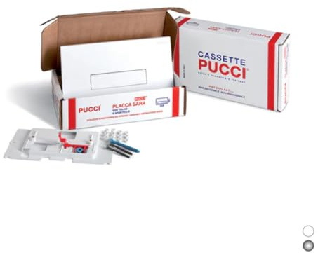 Pucci Sara Abdeckplatten-Set 12 mm, für Spülkästen 1992 bis 2010, weiß, Standard