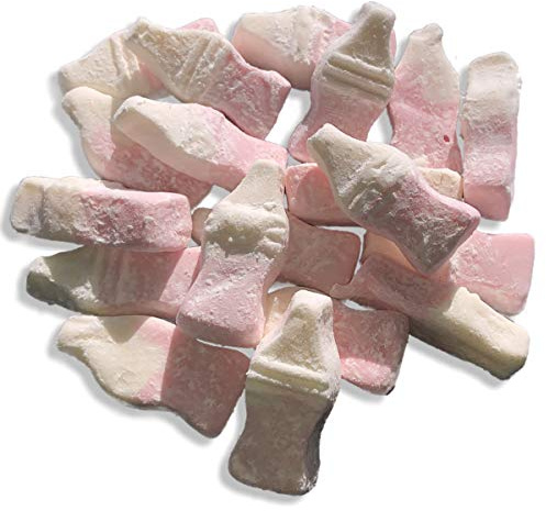 The Candy Cabin - Barratt Strawberry Milkshake Bottles Retro Sweet Shop Traditional Old Fashioned (200g)
