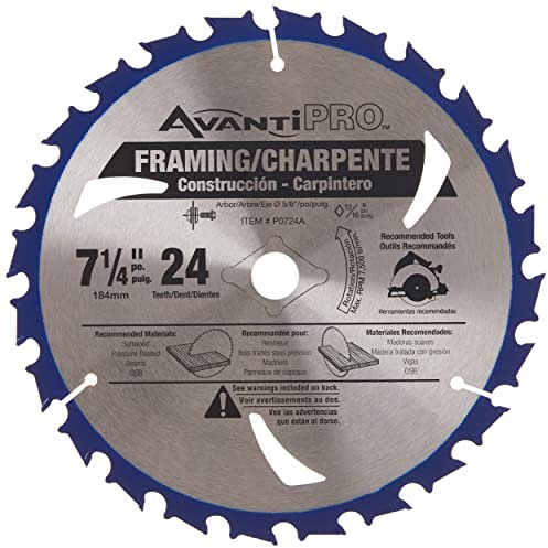 Freud Diablo Avanti Pro 7-1/4 x 24T Bulk