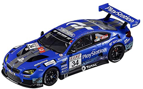 Carrera Evolution I BMW M6 GT3 Walkenhorst No.34 I Auto für Rennbahn | Rennbahnen und lizensierte Slotcars | bis zu 2 Spieler | Für Jungs & Mädchen ab 8 Jahren & Erwachsene