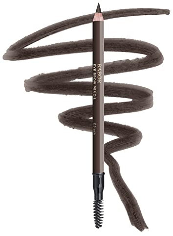 BABOR MAKE UP Eye Brow Pencil, langanhaltender Augenbrauenstift, mit extra Bürstchen, füllt Lücken auf, mit pflegender Sheabutter & Vitamin C, 1 g