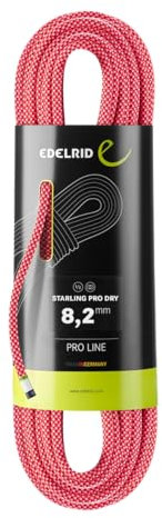 EDELRID Starling Pro Dry 8,2 mm Halbseil, pink, 50m