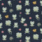 Organic Jersey Jerseystoff ab 0,5x1,5m Biojersey-Stoff Motivwahl Oeko-Tex, Motiv:Frosch | marineblau