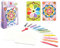 Sabbiarelli Sand-it For Fun - Bag Mandala - Mini Kreativ Bastelset: male mit Sand die Mandalas, 12 farben, Sandbilder für Kinder ab 5+, Kleine Geschenkidee