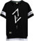 KENAIJING Maglietta da Uomo, Maglietta Girocollo a Maniche Corte T Shirt (M, Nero)