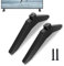 Patas de TV para LG de 43 pulgadas serie UJ LJ, compatible con base de repuesto de soporte de TV LG 43UJ6300 43UJ6300PUA 43UJ630T 43UJ635T 43LJ5500 43LJ550M 43LJ55500UA con tornillos