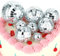 12 Stück Disco Ball Cake Toppers,Mini Discokugel,Kleine Discokugel,Discokugel Klein Kuchenaufsätze Disco-Themen-Zubehör für Geburtstagsparty-Dekorationen 70er-Jahre-Disco-Motto-Tanzparty-Zubehör