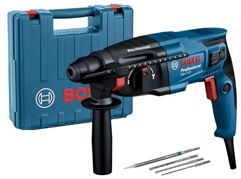 Bosch GBH2-21 110v SDS Plus Rotary Hammer Drill 720w GBH221 & Case & Drill Bits