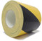gws Premium Gewebeband, Panzertape mit exzellenter Klebkraft, UV-beständig, wasserfestes Packatape, 80 Mesh-Gewebe, Gewebeklebeband zur vielseitigen Anwendung (1, gelb/schwarz, 50 m x 100 mm)