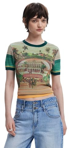 Desigual Damen 25swtka5 T-Shirt (1er Pack)