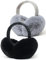 Unning 2 Stück Ohrenwärmer Damen Winter Verstellbar Ohrenschützer Faltbare Warme Weiche Ohrenschutz Earmuffs für Women