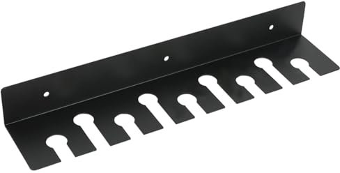 Wrench Storage Rack, Wrench Organizer | Wall Mounted Rod Clamp Rack - Heavy Duty Pliers Storage Holder, Hammer Rack Organizer for Home Workbench