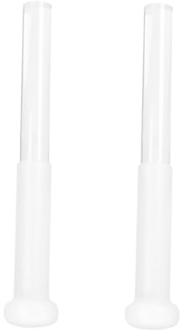 Abaodam 2pcs Crystal Wand for Singing Bowl Mallet Sound Bowl Striker Stick Acrylic Rod for Yoga Singing Practice