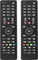 Confezione da 2 Telecomando di ricambio universale RC4875 compatibile con Telefunken TV RC4870