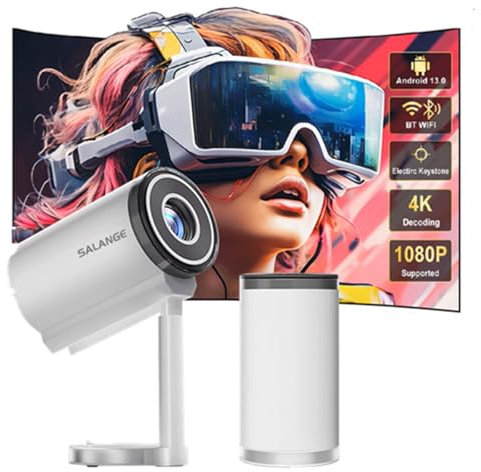 Mini 1080P Projector X5 Portable 4K video Supported Home Theater Video Beamer Compatible with Samsung Xiaomi and iOS