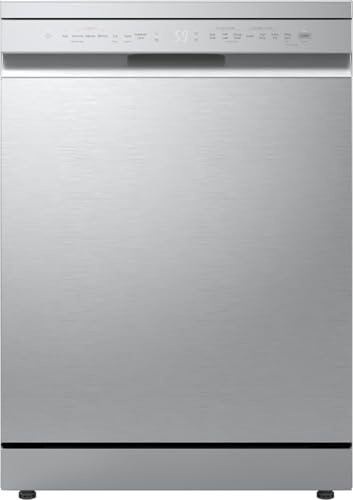 LG TrueSteam™ QuadWash™ Standard Dishwasher - Silver - A Rated