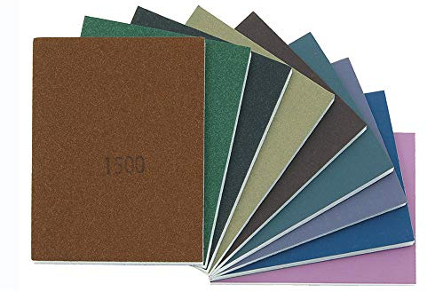 Micro-Mesh Soft Pads, 100 x 75 mm, Satz, 9-teilig