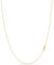 KEZEF 18ct Gold over Sterling Silver 1.3 mm Cable Chain for Women or Men - 925 Silver Italian Necklace Chain - Hypoallergenic and Tarnish Resistant - 22 Inches | 55 cm