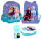 Frozen Eiskönigin Elsa Olaf grün 4 Teile Set Rucksack Tasche Kindergarten Kindergartenrucksack mit Sticker-von-Kids4shop