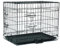 Pet Dog Puppy Cat Metal Foldable Carry Transport Training Cage Crate (76L x 53W x 60H CM)
