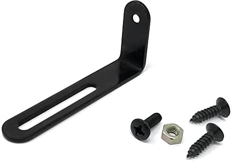 Vintage Forge Black Pickguard Halterung kompatibel mit Gibson Epiphone Les Paul E-Gitarre mit Schrauben LPB20-BLK