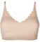 Skiny SKNB Damen Bustier Crop Top Every Day In Micro Essentials 084272, Farbe:Beige, Artikel:-2409 beige, Wäschegröße:S
