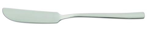 Arcos Serie Capri Caja 12 uds Cuchillo para Pescado, Monoblock de una pieza en Acero Inoxidable 85 mm, Color Plata (12 uds)