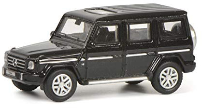 Schuco 452639600-Mercedes Benz G-Klasse, Modellauto, 1:87, schwarz