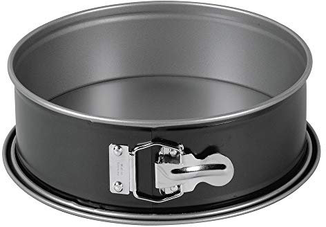 Original Kaiser Inspiration Springform 24 cm rund, Flachboden, Backform 24 cm rund, Kuchenform antihaftbeschichtet, auslaufsicher