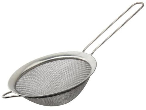 Passoire alimentaire – Passoire de cuisine en acier inoxydable fin de qualité supérieure, passoires et tamis conçus pour le thé au quinoa, la soupe, le tamisage, la cuisson, la passoire et plus encore