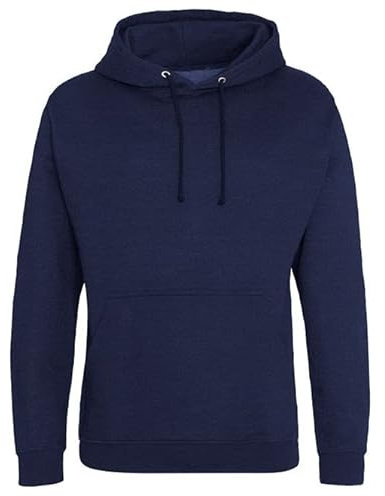 AWDis Unisex College Hoodie Kapuzenpullover, Navy Smoke, XL