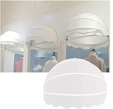 PFCDZDU Terrassenmarkise Zusammenklappbar, Draussen Einziehbar Polyester Sonnenschutzabdeckung, UV-Regenschutzunterstand Zum Terrasse Balkon Vorbau (Farbe : Weiß, Größe : 135CM)