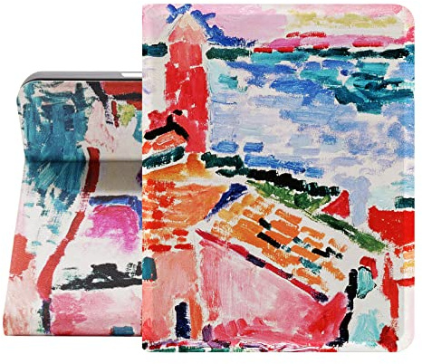 Berkin Arts für iPad (A16) 11. Generation 11 Zoll 2025, iPad 10. Generation 10,9 Zoll 2022 Folio Case Premium-Lederbezug Fauvismus Lebendig, ausdrucksstark, farbenfroh (Matisse-Ansicht von Collioure)